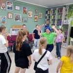 Игровая программа в библиотеке