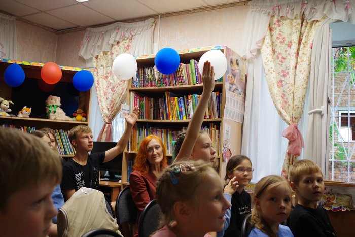 Семейный час в библиотеке