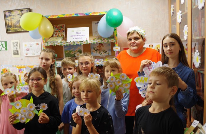 Семейный час в библиотеке