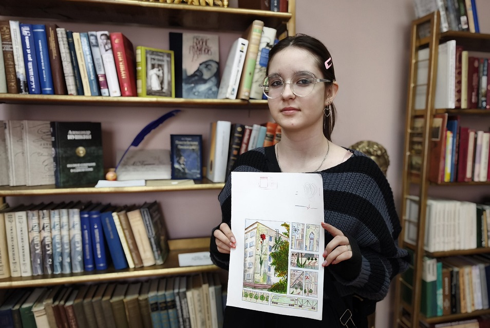 Жители поселка Южный создали «Портрет времени»